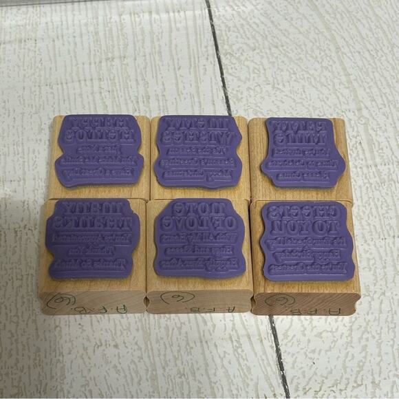 Stampin’ Up! Lots of Thoughts 6 Piece Set - Picture 5 of 5